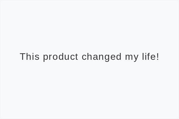 Testimonial quote